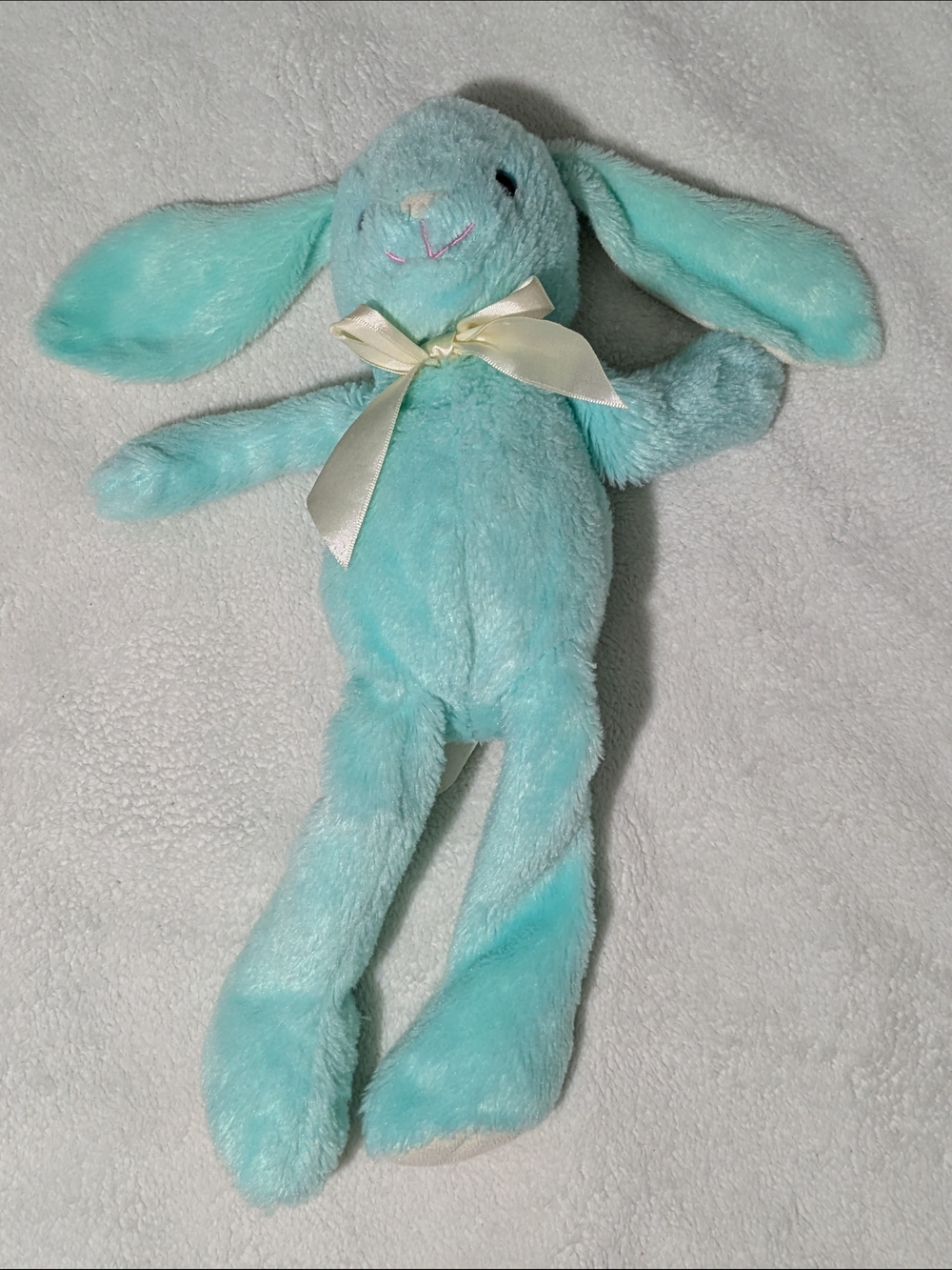 Easter Bunny Plush 16" Long Legs Floppy Ears Stuffed Animal Pastel Rabbit